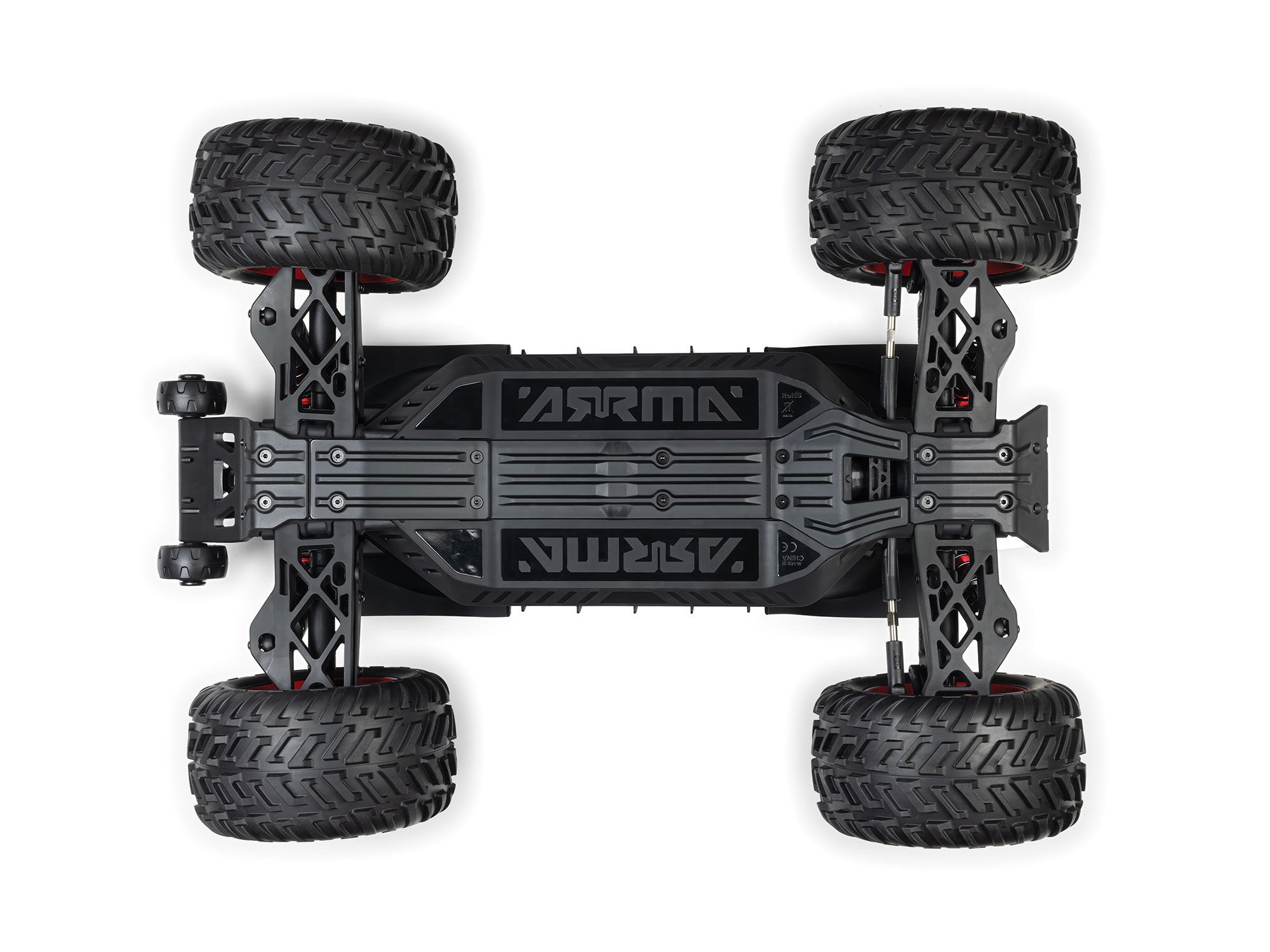 1/8 QUAKE 4S DSC 4X4 RTR Monster Truck, White/Blue-7
