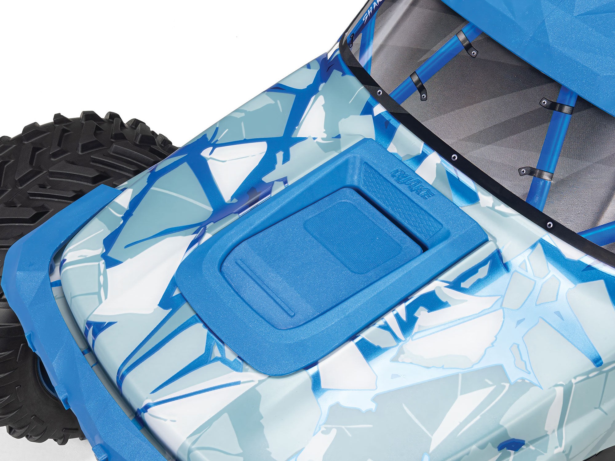 1/8 QUAKE 4S DSC 4X4 RTR Monster Truck, White/Blue-19