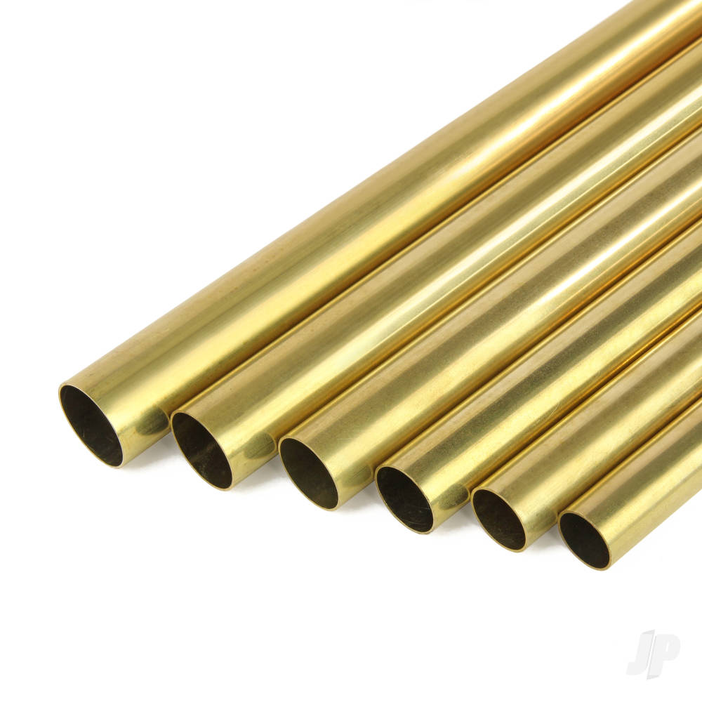 13/16in Brass Round Tube, .029in Wall (36in long)-3