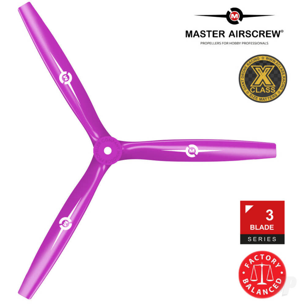 13x12 3-Blade Propeller Magenta