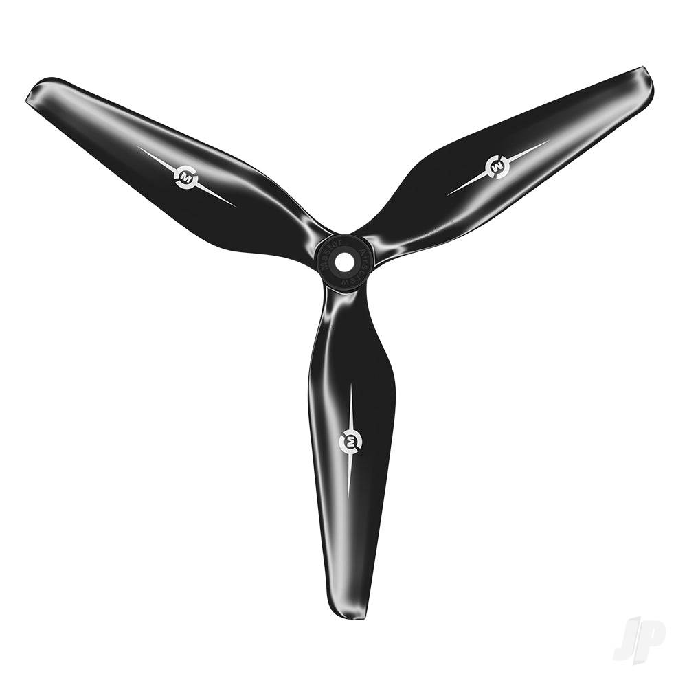 3MR Series - 3-Blade 9x4.5 Propeller (CW) Rev./Pusher Black-2