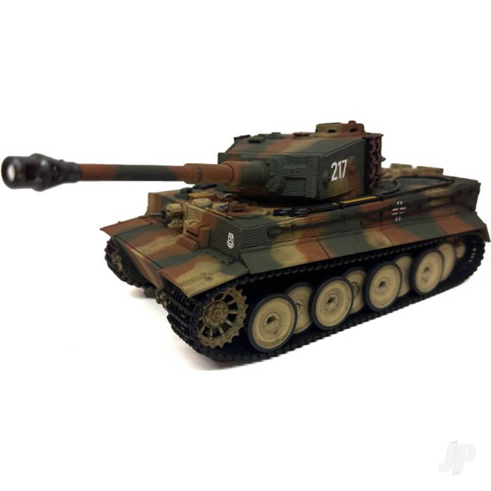 1:24 Tiger 1 with Infrared Battle System (2.4Ghz + Shooter + Sound) (Camo 2)