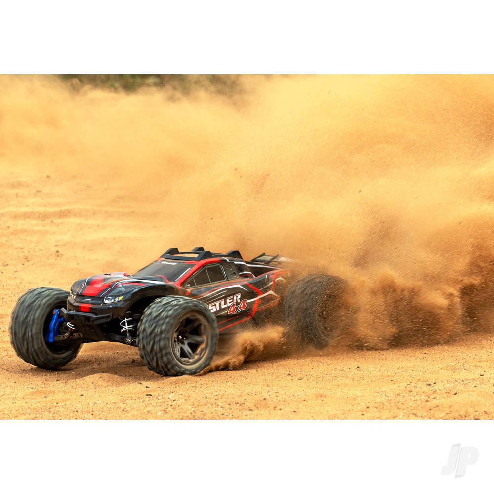 Traxxas Rustler 4X4 BL-2S 1:10 4WD RTR Stadium Truck, Blue (+ TQ 2-ch, BL-2S, 3300kV)-11