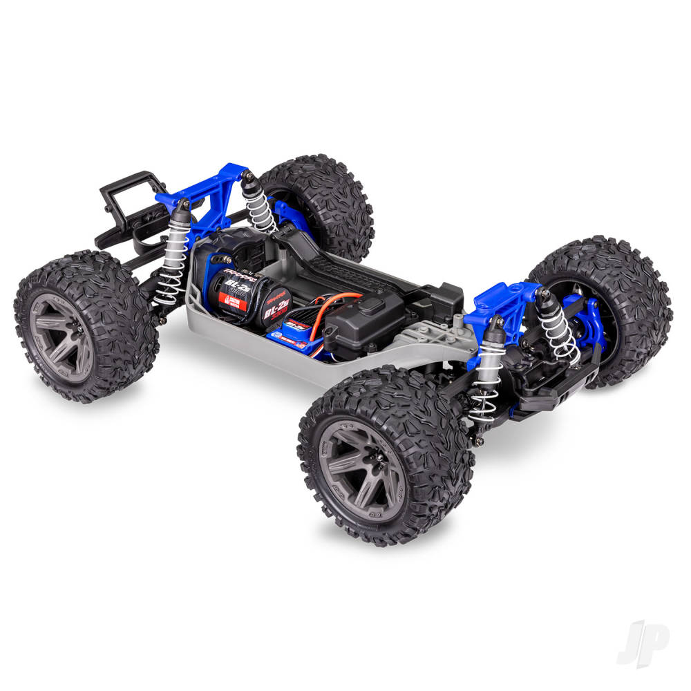 Traxxas Rustler 4X4 BL-2S 1:10 4WD RTR Stadium Truck, Red (+ TQ 2-ch, BL-2S, 3300kV)-12