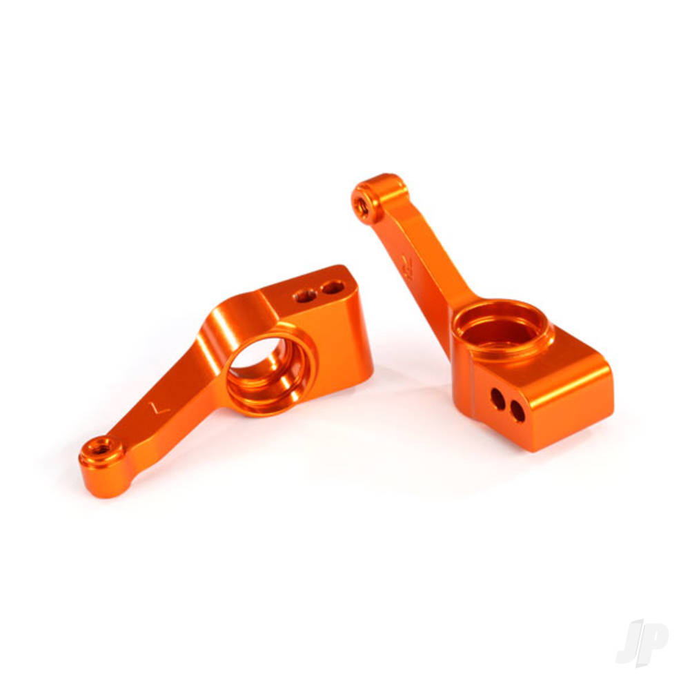 Traxxas Carriers, stub axle (Orange-anodised 6061-T6 aluminium) (Rear) (2 pcs)