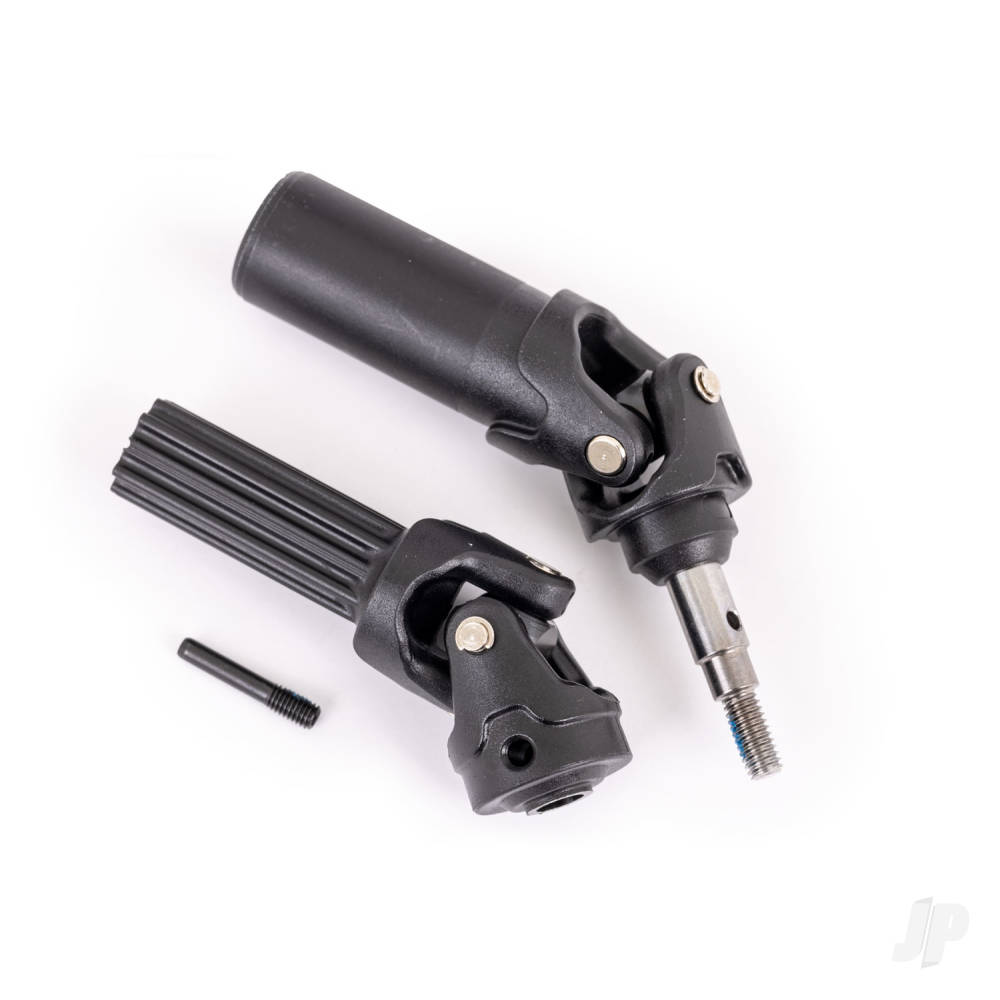 Traxxas Driveshaft assembly, Front, extreme heavy duty with 6mm axle (1)/ screw pins (1) (left or right) (fully assembled, ready to install) (for use with #9080 upgrade kit)