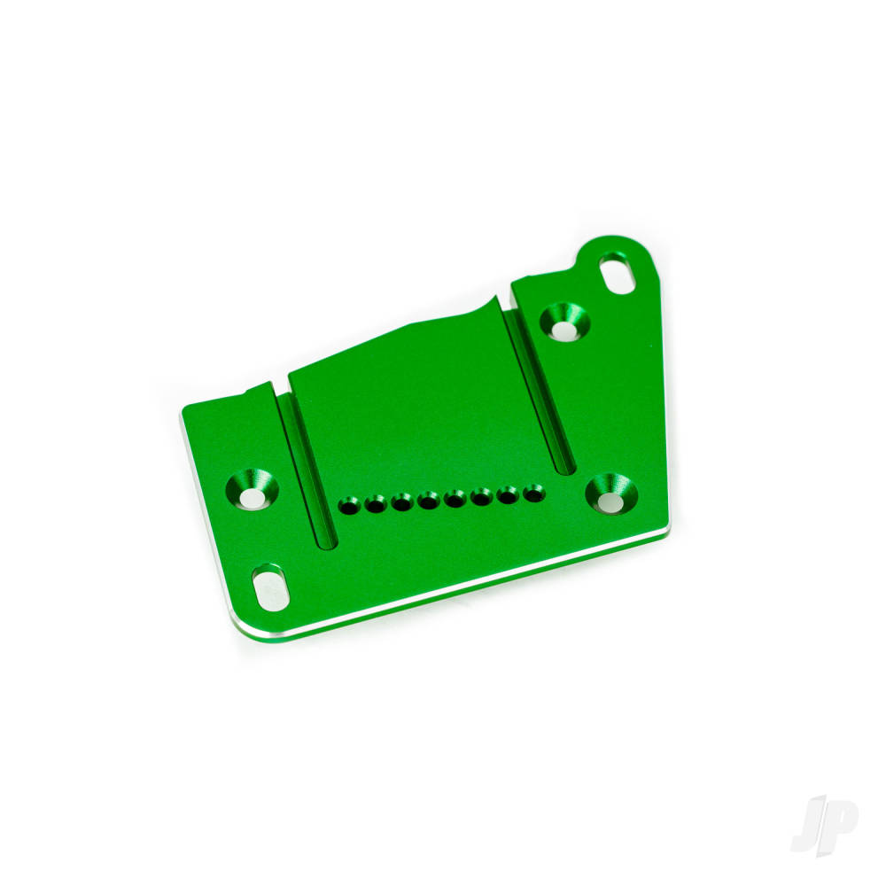 Traxxas Motor mount cap, 6061-T6 aluminium (Green-anodised)