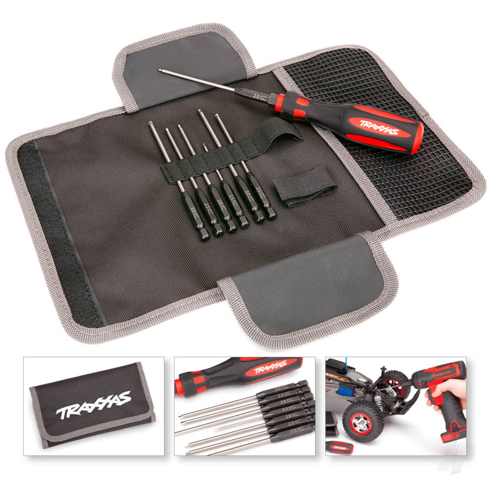 Traxxas 7-Piece Metric Speed Bit Straight and Ball-end Hex Driver 'Master' Set-2