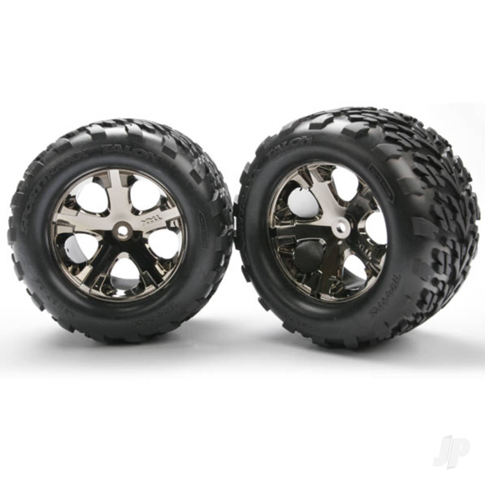 Traxxas Tyres & wheels, assembled, glued (2.8