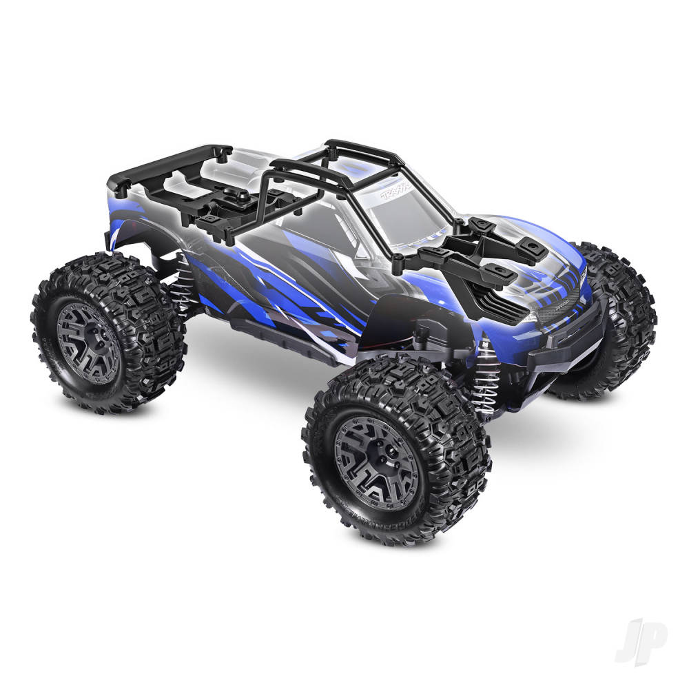 Traxxas Stampede 4X4 BL-2S 1:10 4WD RTR Monster Truck, Blue (+ TQ 2-ch, BL-2S, 3300kV, Clipless Body)-14