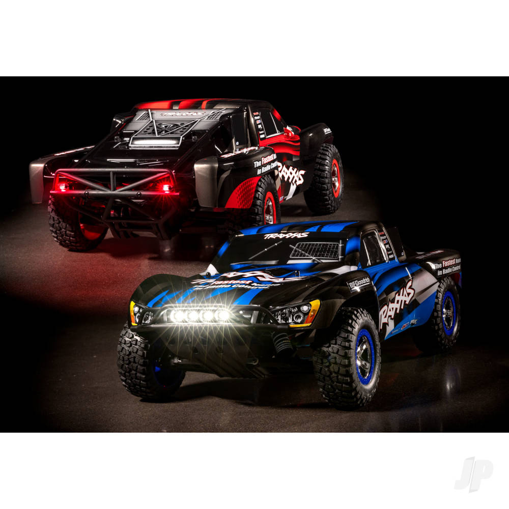 Traxxas LED light set, complete (includes front and rear bumpers with LED light bar, rear LED harness, & BEC Y-harness) (fits 2WD Slash)-2