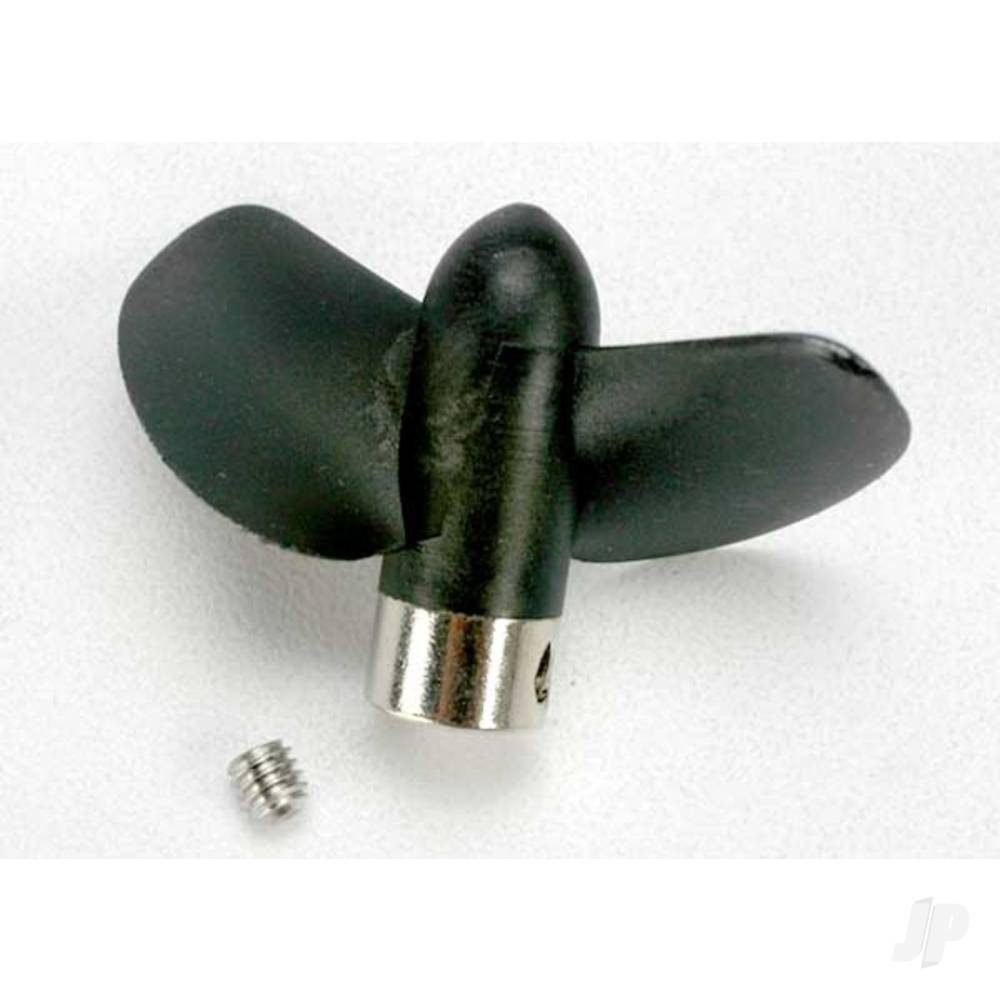 Traxxas Propeller, left / 4.0mm GS (set screw) (1pc)
