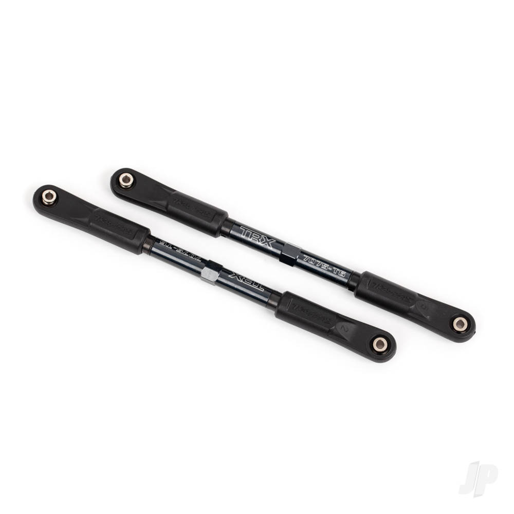 Traxxas Camber links, rear, Sledge (Tubes Dark Titanium-anodised, 7075-T6 aluminium, stronger than Titanium) (144mm) (2), rod ends, assembled with steel hollow balls (4), aluminium wrench, 8mm (1)