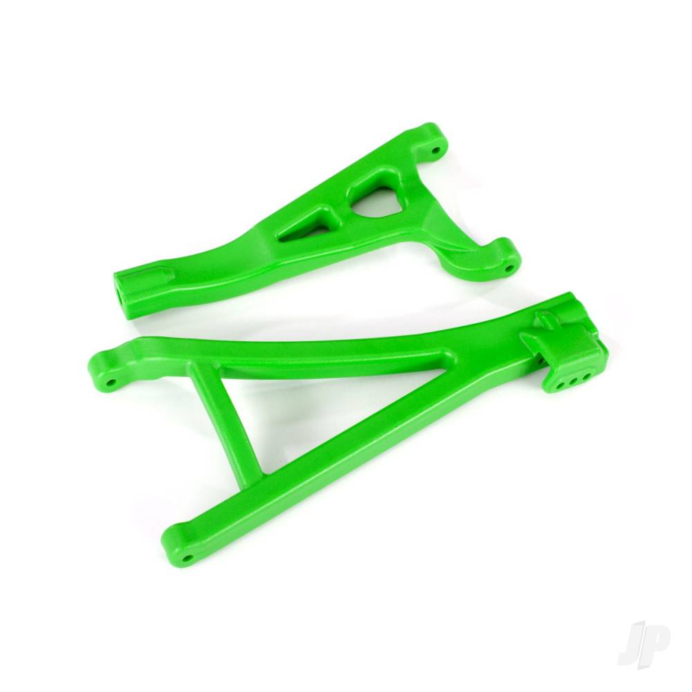 Traxxas Suspension arms, Green, Front (right), heavy duty (upper (1pc) / lower (1pc))
