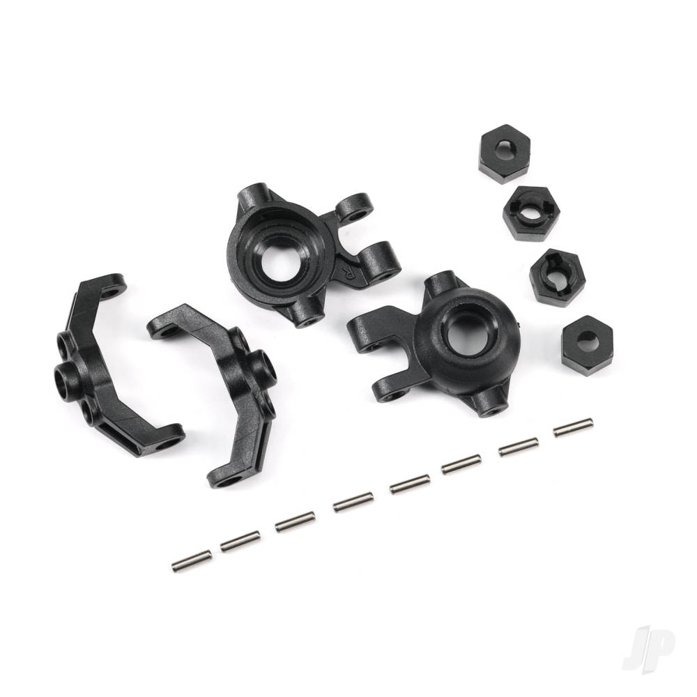 Traxxas Steering blocks, left & right / caster blocks (c-hubs), left & right
