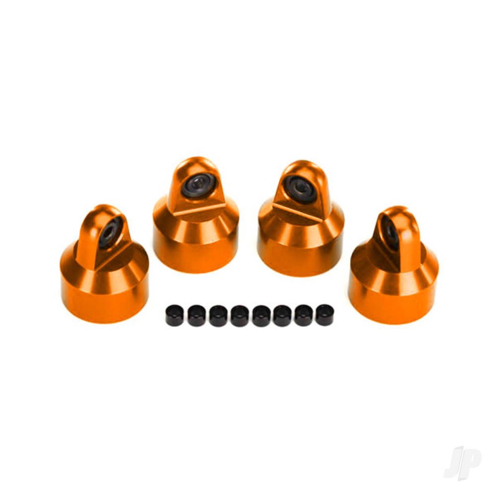 traxxas-shock-caps-aluminium-orange-anodised-gtx-shocks-4-spacers-8-pcs