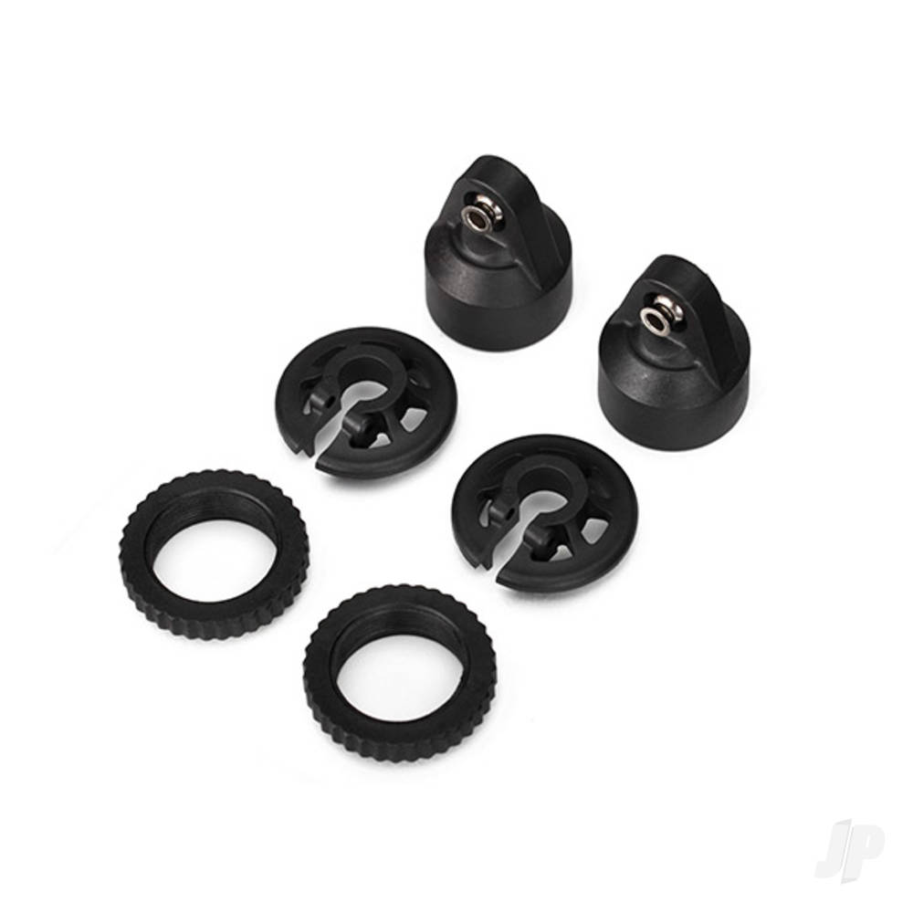 Traxxas Shock caps, GTX shocks / spring perch / adjusters / 2.5x14mm CS (2 pcs) (for 2 shocks)