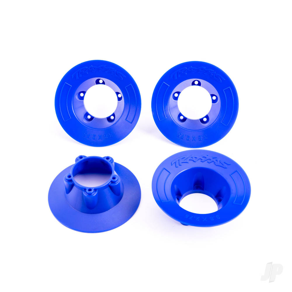 Traxxas Wheel Covers, Blue (4 pcs) (fits #9572 wheels)