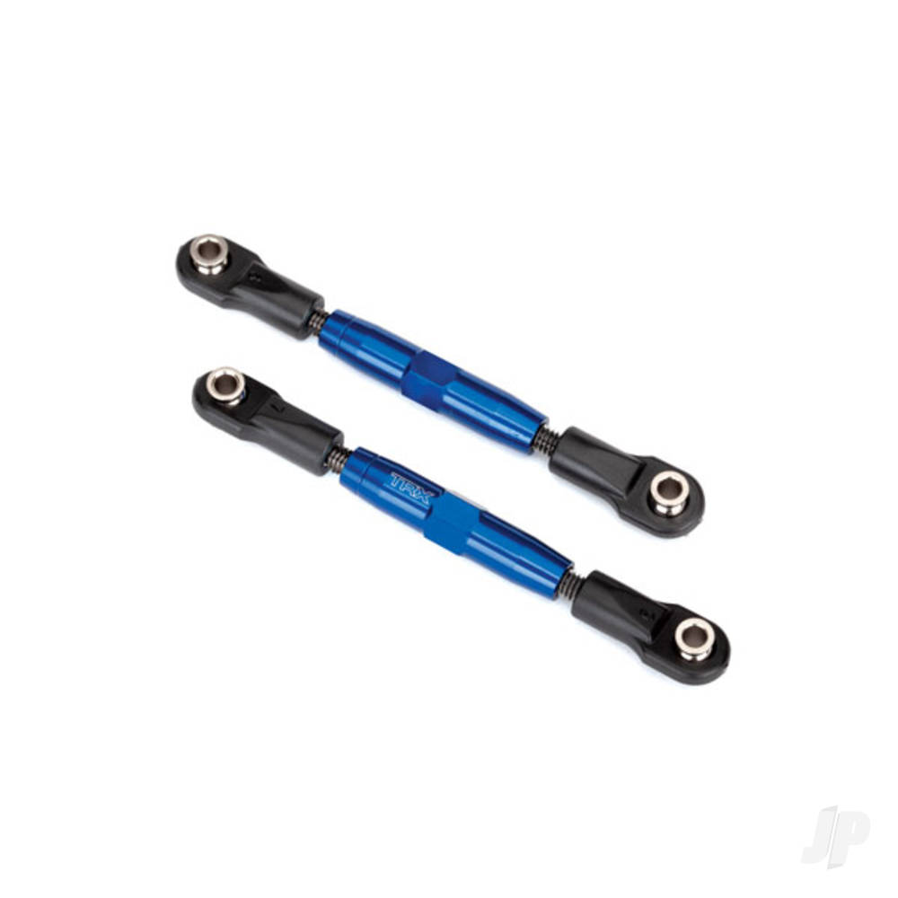 Traxxas Aluminium Front camber links (Blue) including wrench