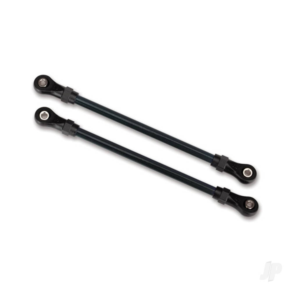 Traxxas Suspension links, Front lower (2 pcs) (5x104mm, Steel) (assembled with hollow balls) (for use with #8140 TRX-4 Long Arm Lift Kit)