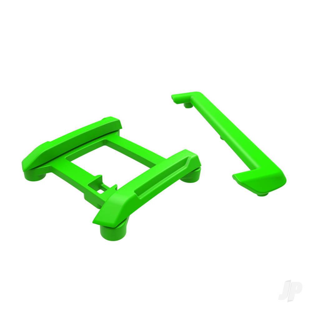 Traxxas Skid plate (roof), tailgate protector (Green), mounts (2 pcs), 3x8mm BCS (7 pcs) (fits #10711 body)