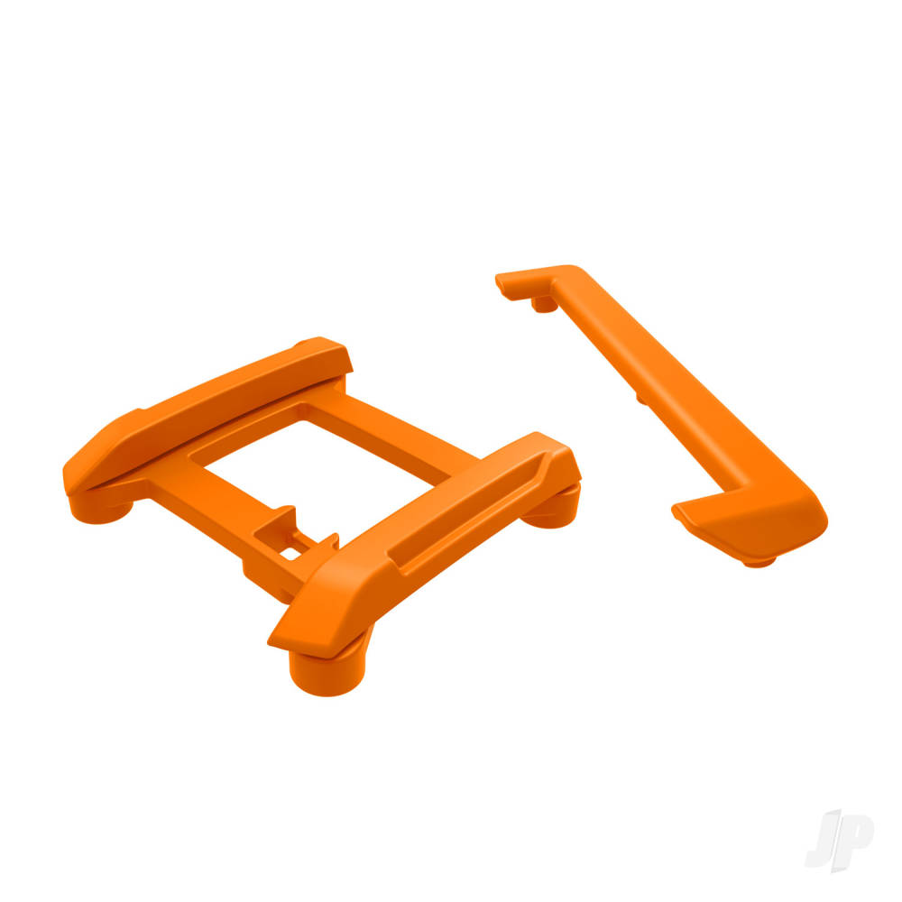 Traxxas Skid plate (roof), tailgate protector (Orange), mounts (2 pcs), 3x8mm BCS (7 pcs) (fits #10711 body)