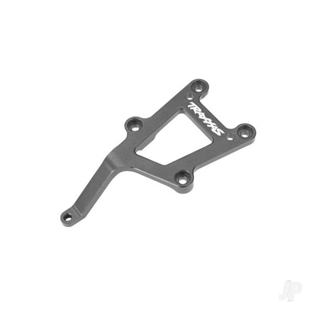 Traxxas Chassis brace, front, 6061-T6 aluminium (Grey-anodised)