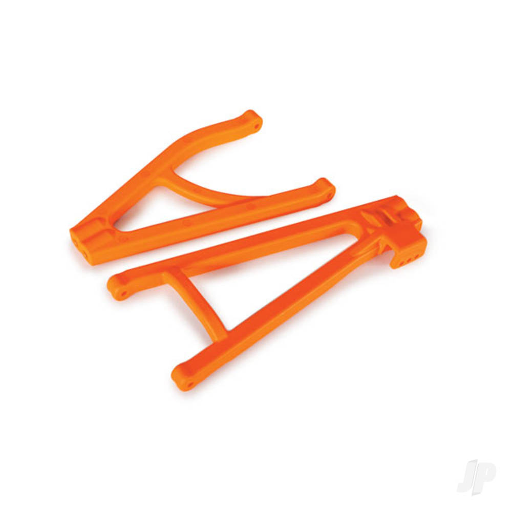 Traxxas Suspension arms, Orange, Rear (left), heavy duty, adjustable wheelbase (upper (1pc) / lower (1pc))