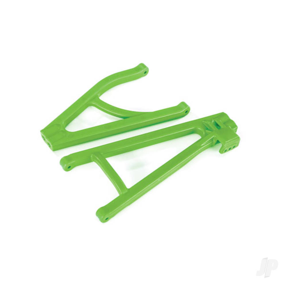 Traxxas Suspension arms, Green, Rear (left), heavy duty, adjustable wheelbase (upper (1pc) / lower (1pc))