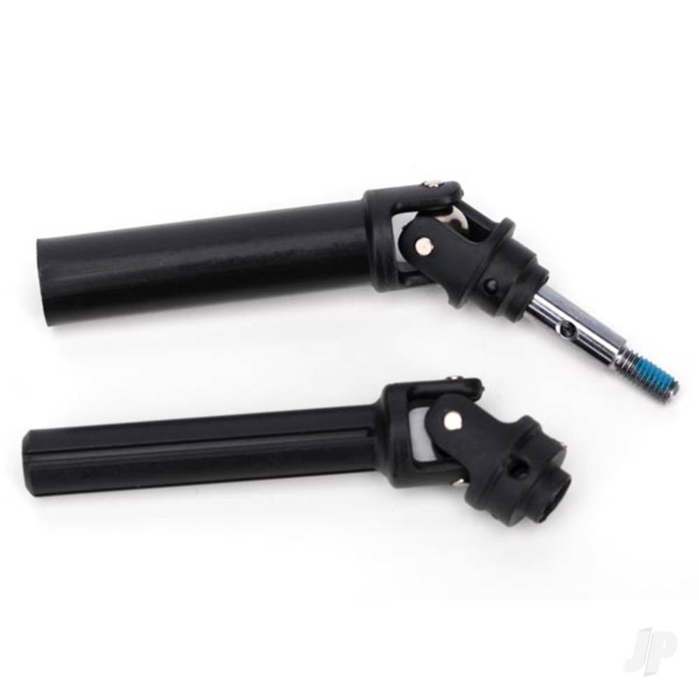 Traxxas Driveshaft assembly, Front, heavy duty (1pc) (left or right) (fully assembled, ready to install) / screw pin (1pc)