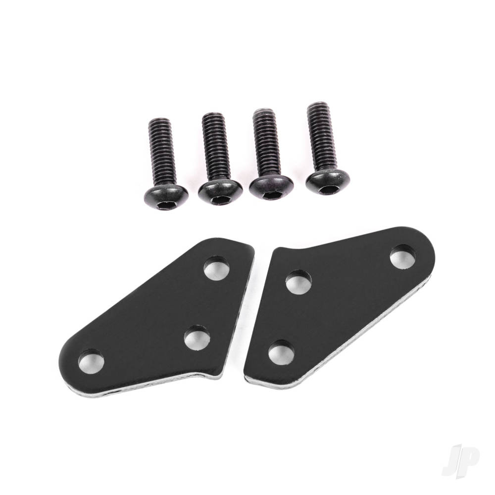 Traxxas Steering block arms (aluminium, Dark Titanium-anodised) (2) (fits #9537 and 9637 steering blocks)