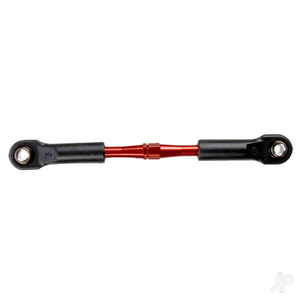 Traxxas Turnbuckle, aluminium (Red-anodised), camber link, Rear, 49mm (1pc) (assembled with rod ends & hollow balls) (See part 3741X for complete camber link Set)