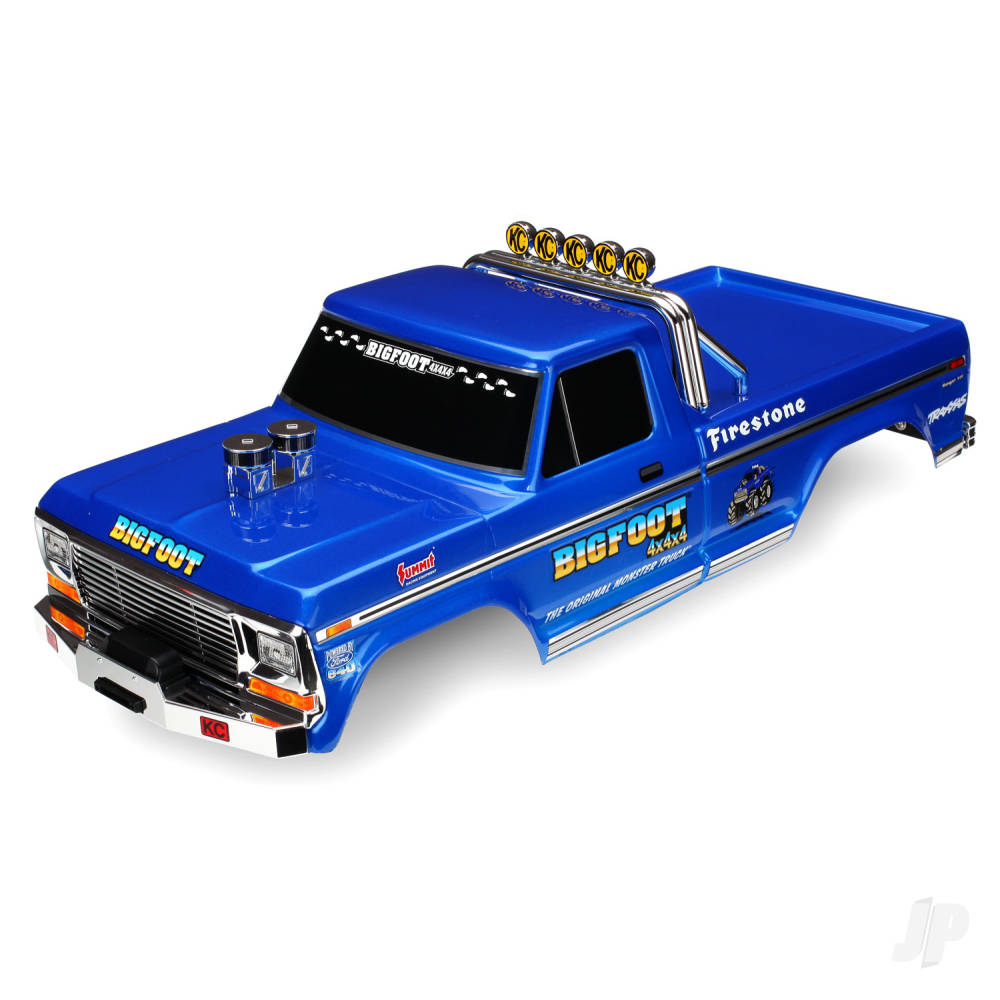 traxxas-body-bigfoot-no-1-window-masks-decal-sheet-requires-3747-body-support-for-clipless-mounting