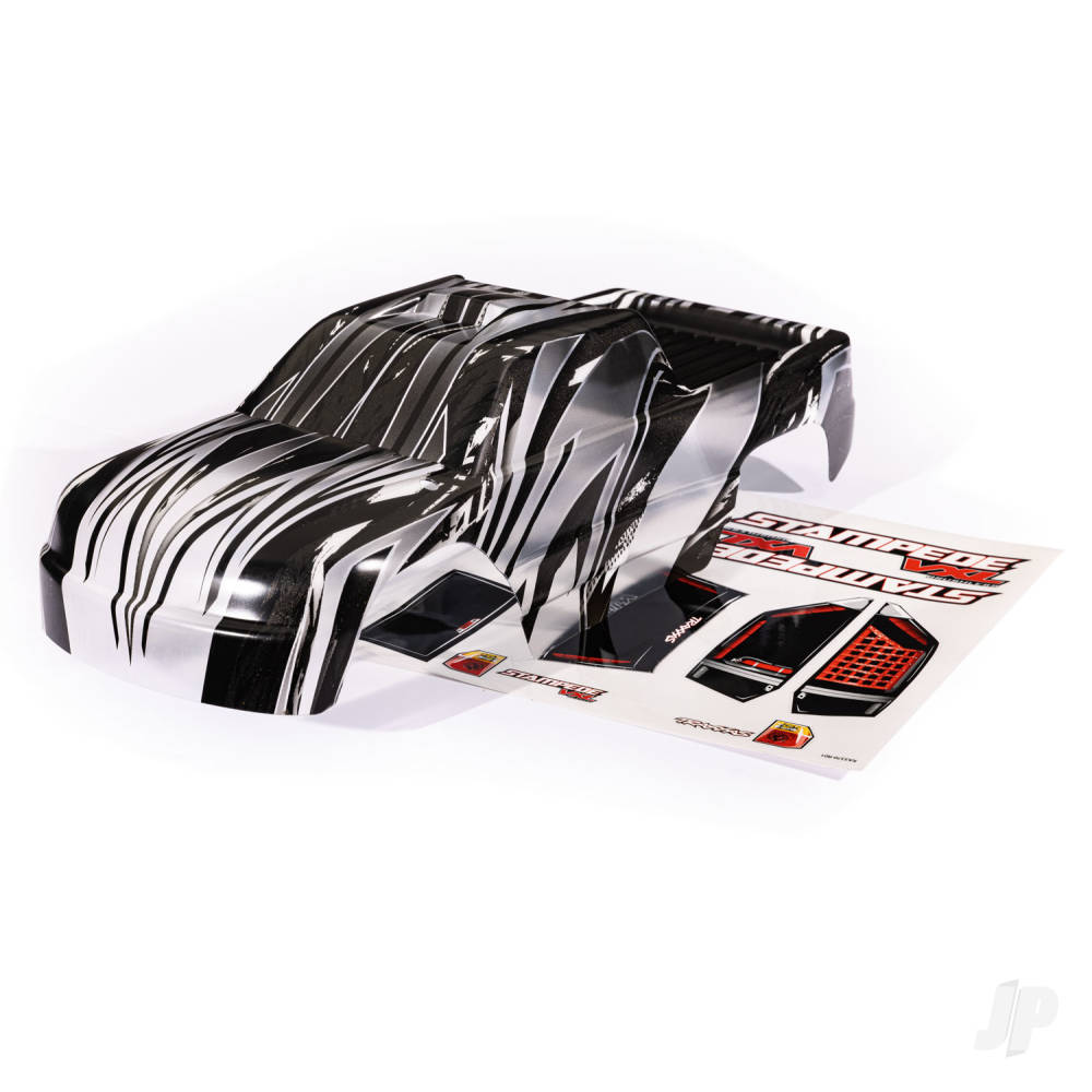 Traxxas Body, Stampede 4X4, ProGraphix (graphics are printed, requires paint & final colour application) / decal sheet