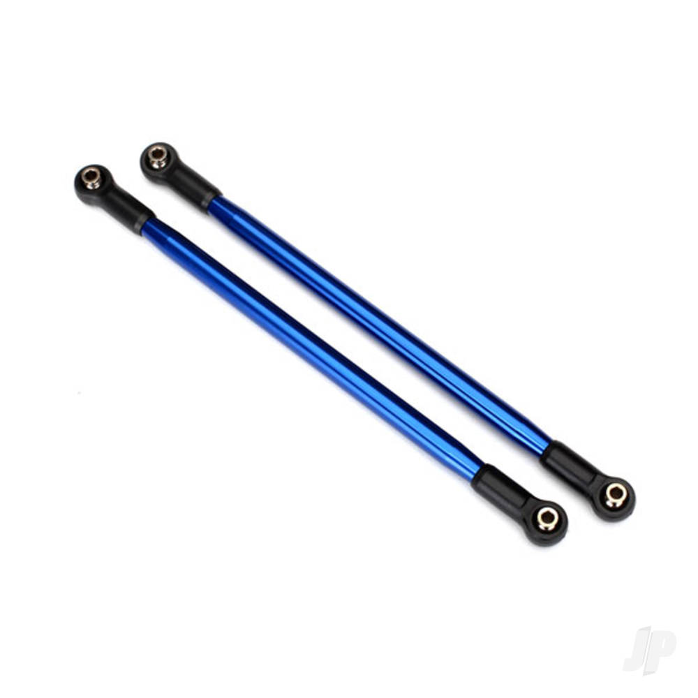 Traxxas Suspension link, Rear (upper) (Aluminium, Blue-anodised) (10x206mm, centre to Center) (2 pcs) (assembled with hollow balls)