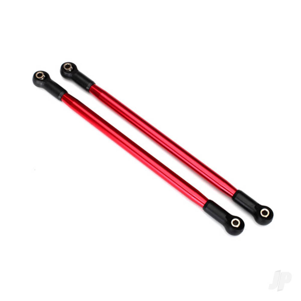 Traxxas Suspension link, Rear (upper) (Aluminium, Red-anodised) (10x206mm, centre to Center) (2 pcs) (assembled with hollow balls)