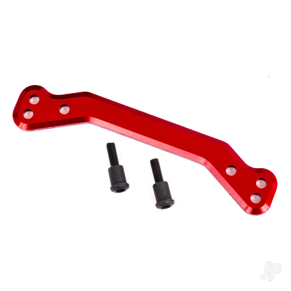 Traxxas Drag link, steering, 6061-T6 aluminium (Red-anodised) / 3x14mm SS (2 pcs)