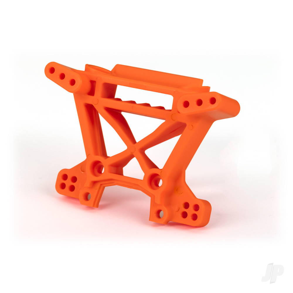 Traxxas Shock tower, front, extreme heavy duty, Orange (for use with #9080 upgrade kit)