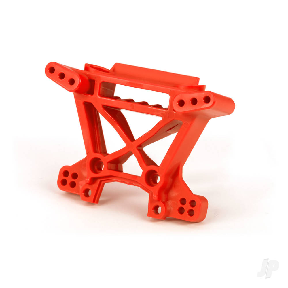 Traxxas Shock tower, front, extreme heavy duty, Red (for use with #9080 upgrade kit)