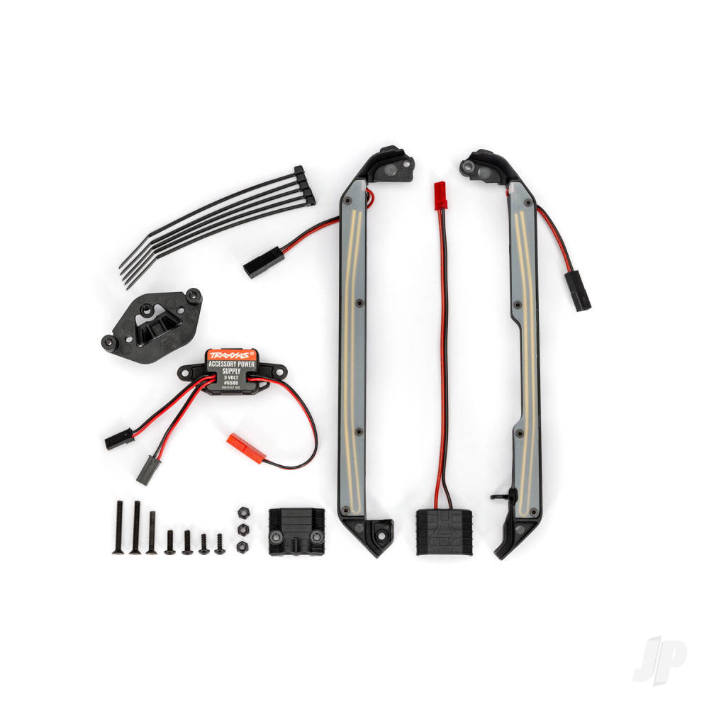 Traxxas LED light set, Blue, complete (underbody) (fits 4-Tec 2.0 or 4-Tec Drift)