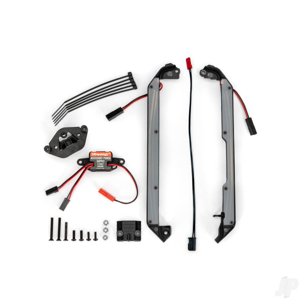 Traxxas LED light set, White, complete (underbody) (fits 4-Tec 2.0 or 4-Tec Drift)