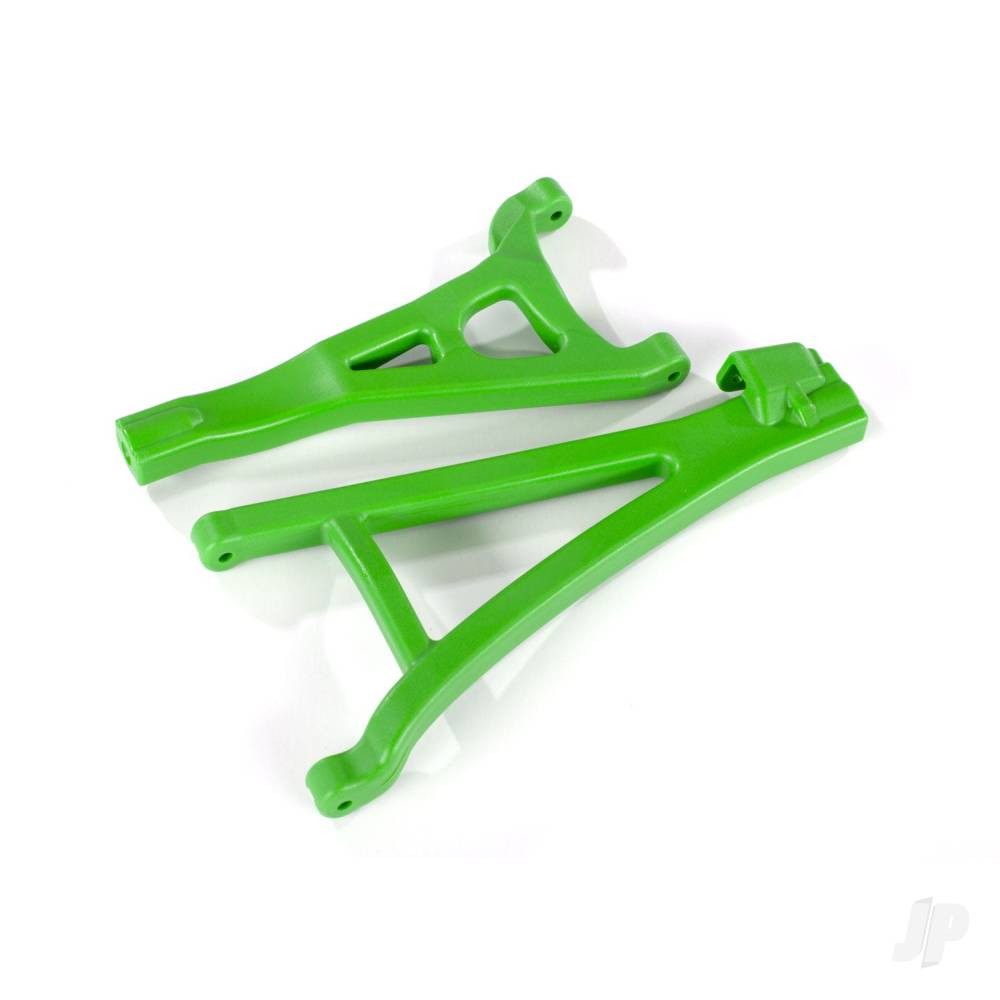 Traxxas Suspension arms, Green, Front (left), heavy duty (upper (1pc) / lower (1pc))