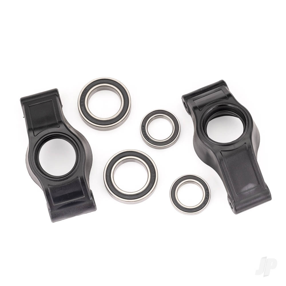 Traxxas Carriers, stub axle (rear) (left & right)/ 20x32x7mm bearings (2)/ 15x24x5mm bearings (2)