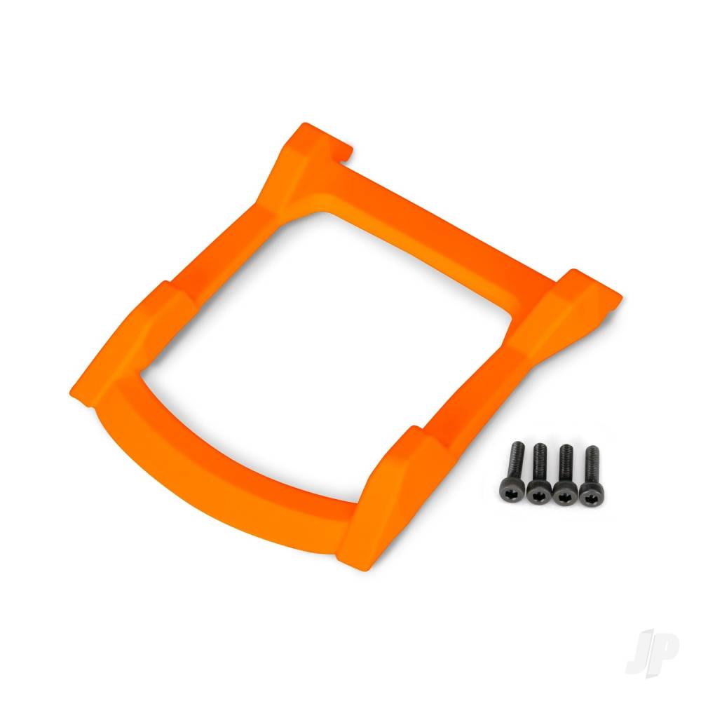 Traxxas Skid plate, roof (Body) (Orange) / 3x12 CS (4 pcs)