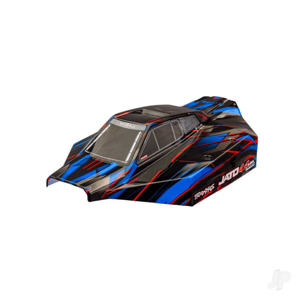 Traxxas Body, Jato 4X4 VXL, Blue (painted, decals applied)