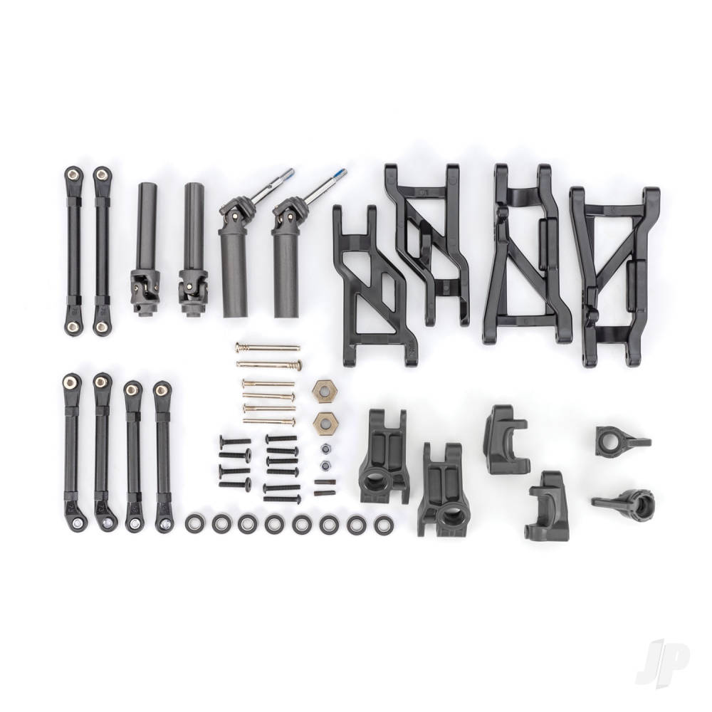 Traxxas Outer Driveline & Suspension Upgrade Kit, extreme heavy duty, Black (fits Slash 2WD)