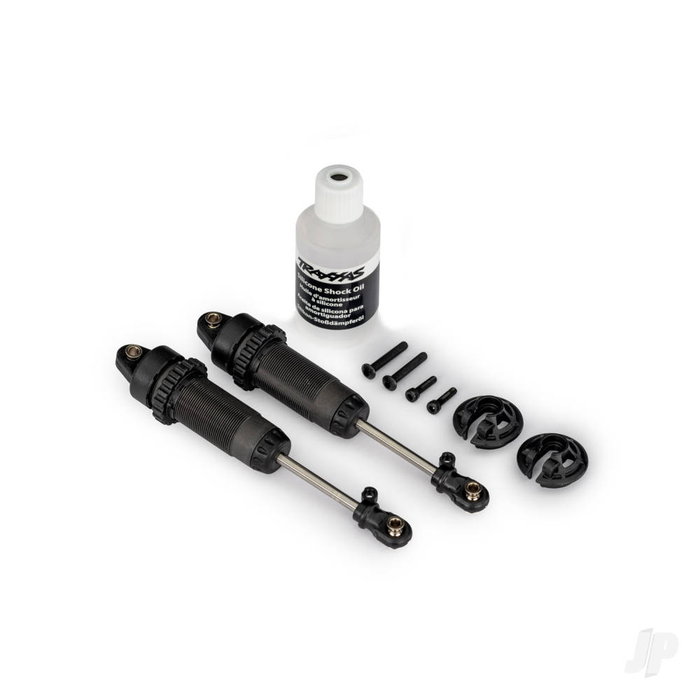 Traxxas Shocks, GTR XX-long (Grey) (assembled) (2) (without springs)