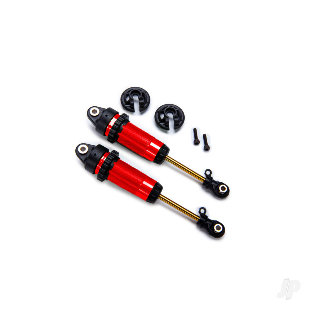 traxxas-shocks-gtr-xx-long-red-anodised-ptfe-coated-bodies-with-tin-shafts-fully-assembled-without-springs-2-pcs