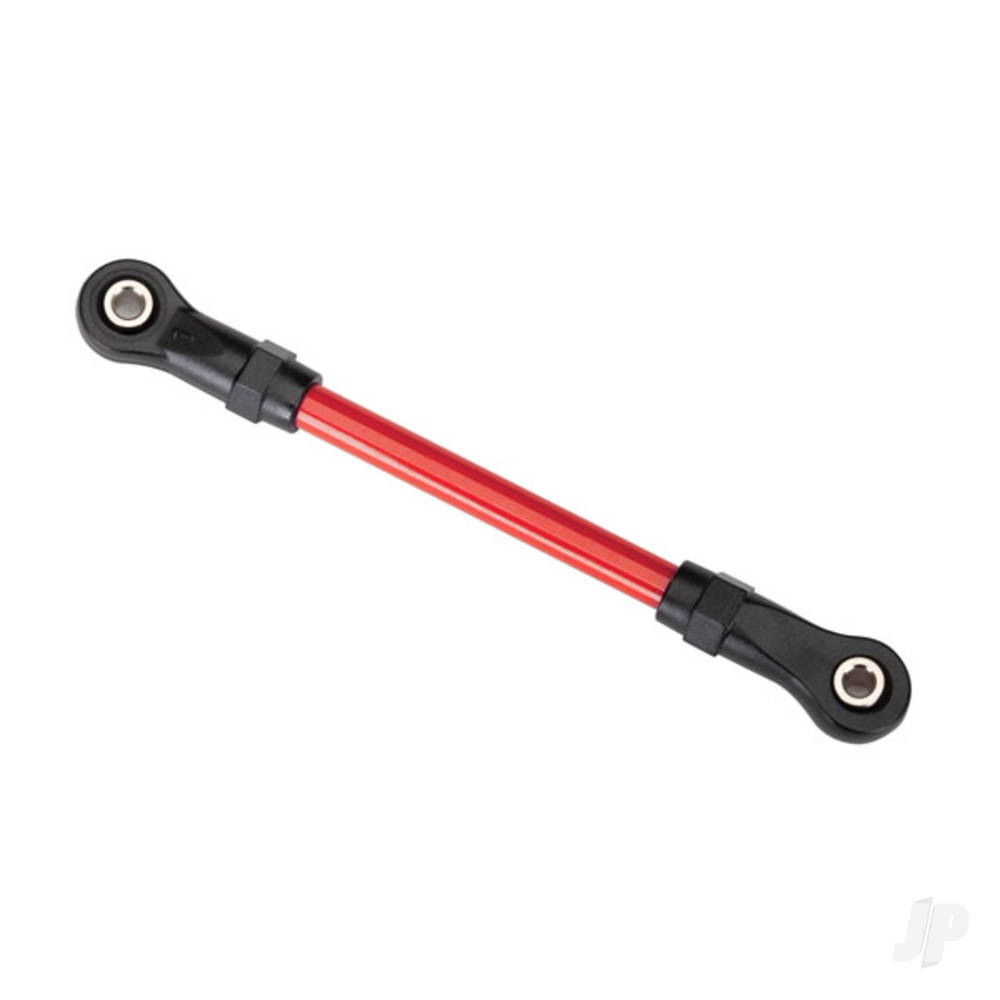 Traxxas Suspension link, Front upper, 5x68mm (1pc) (Red powder coated Steel) (assembled with hollow balls) (for use with #8140R TRX-4 Long Arm Lift Kit)