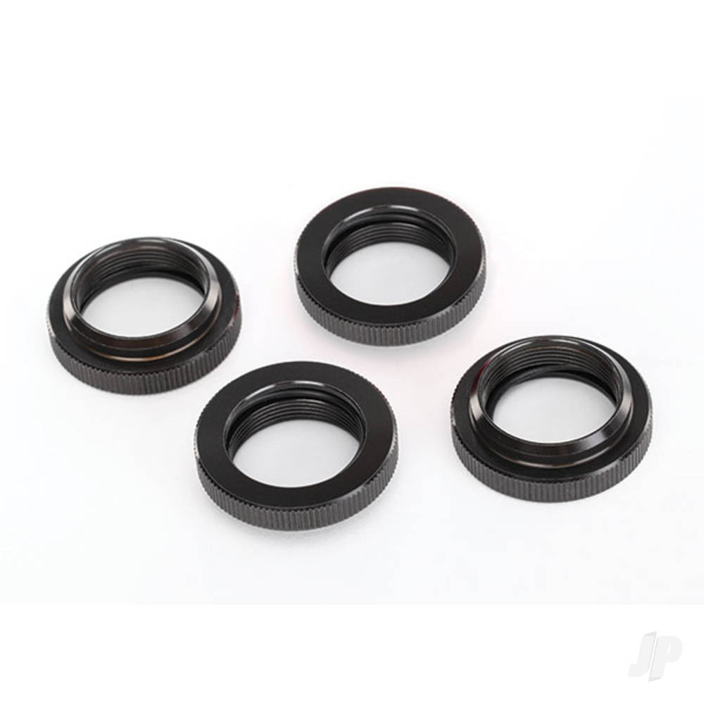 Traxxas Spring retainer (adjuster), PTFE-coated aluminium, GTX shocks (4 pcs) (assembled with o-ring)